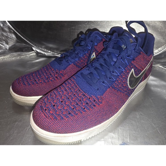 Nike Air Force 1 Ultra Flyknit Low USA Olympic Gym Red Blue 826577-601 Men Size main image 10